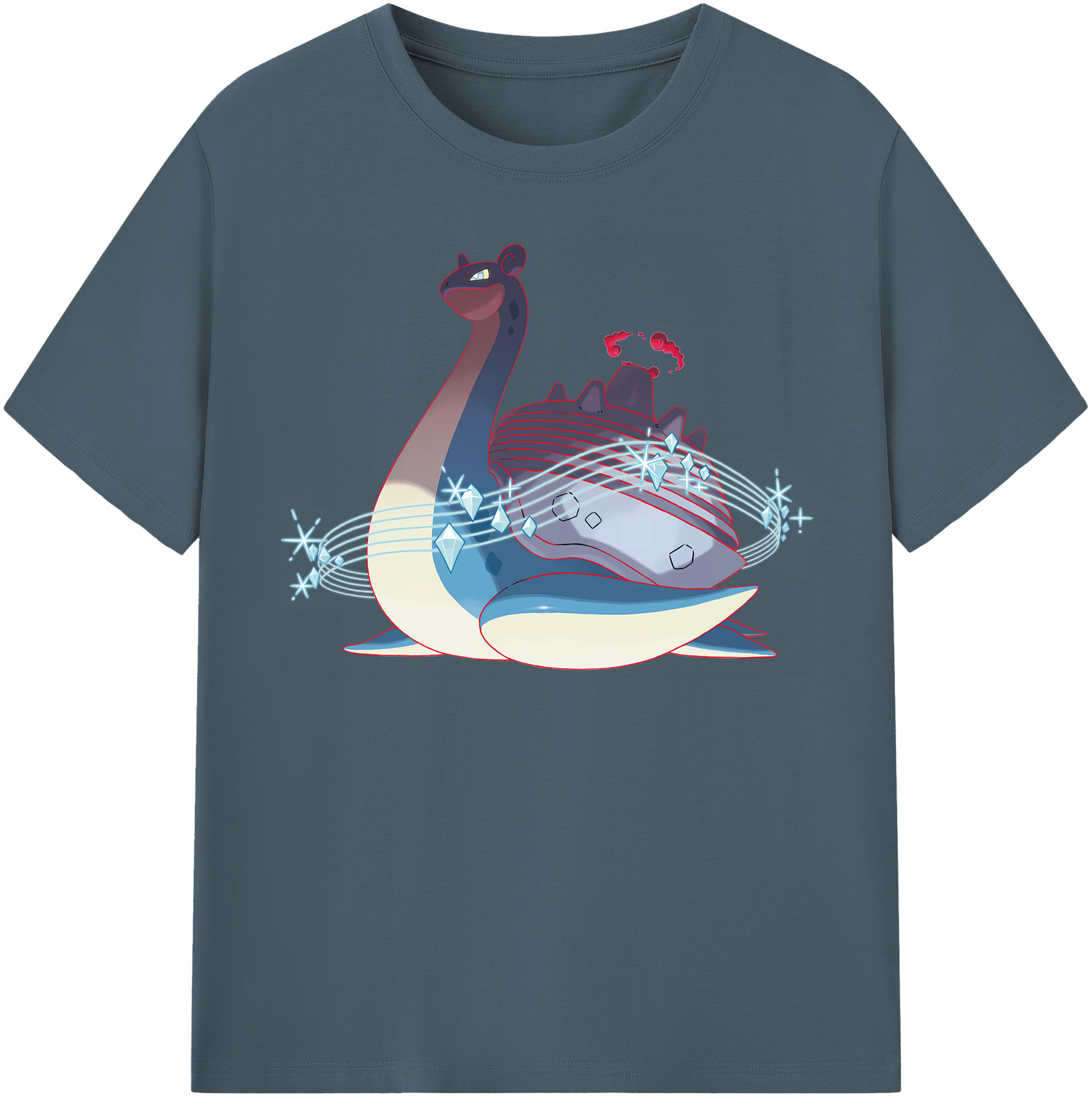 （画像用） ポケットモンスター Pokémon 綿100％半袖Tシャツ（フロントプリント）